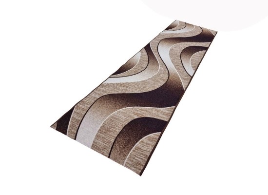 Covor tip mochetă ERIKA 8012 brown small