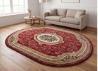 Covor Blue Stones 5261 RED OVAL
