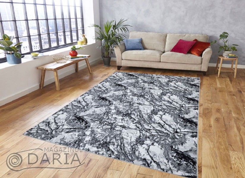 Covor tip mochetă COMFORT 5072 grey