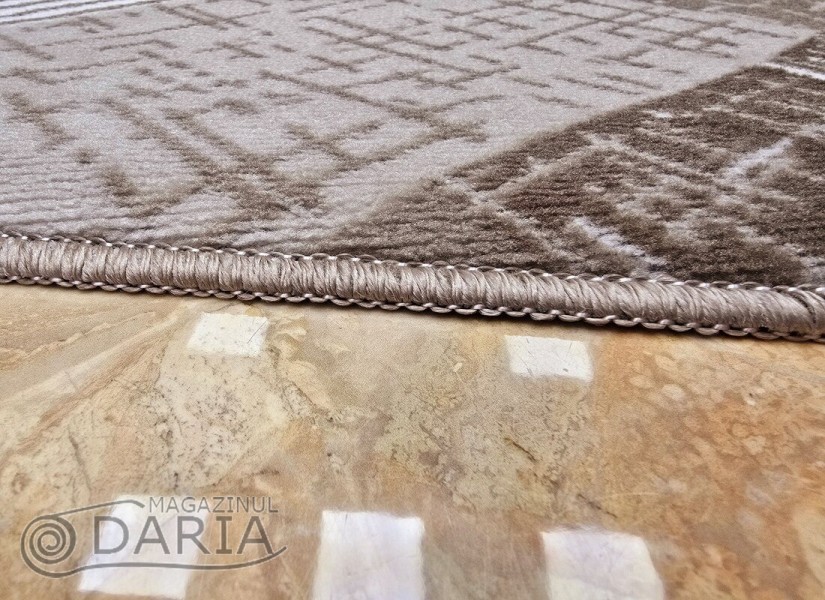 Covor tip mochetă COMFORT 5162 brown
