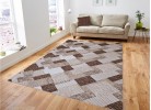 Covor tip mochetă COMFORT 5162 brown