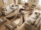 Covor tip mochetă ERIKA 8012 brown