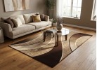 Covor tip mochetă ERIKA 8012 brown
