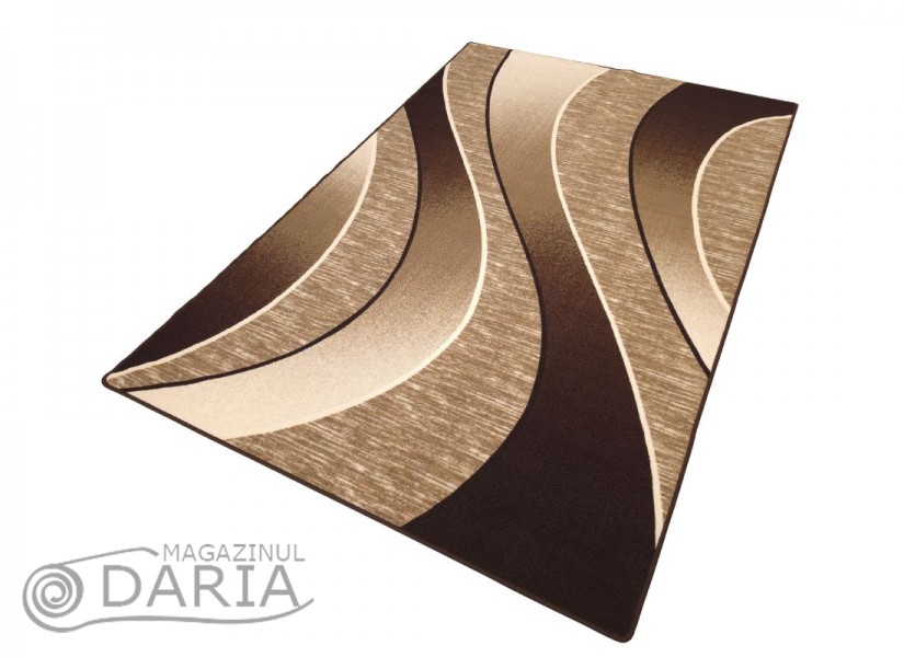 Covor tip mochetă ERIKA 8012 brown
