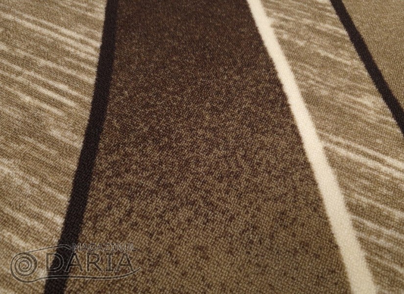 Covor tip mochetă ERIKA 8012 brown