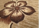 Covor tip mochetă ERIKA 8043 beige oval