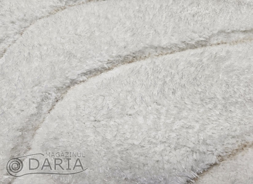 Covor 3D SHAGGY GRANDE 323 white