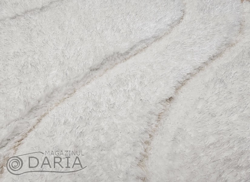 Covor 3D SHAGGY GRANDE 323 white