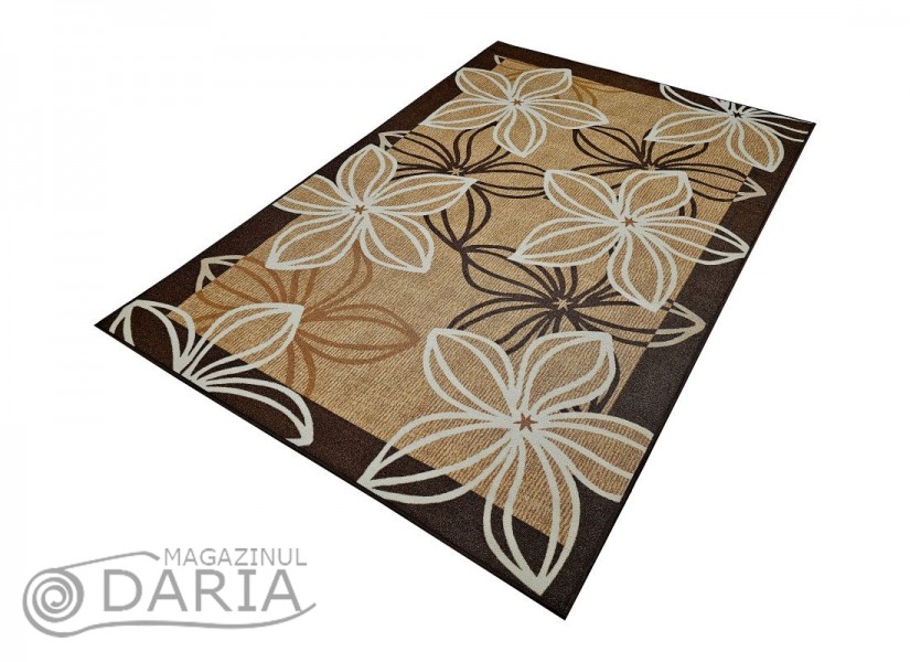 Covor tip mochetă ERIKA 8013 camel
