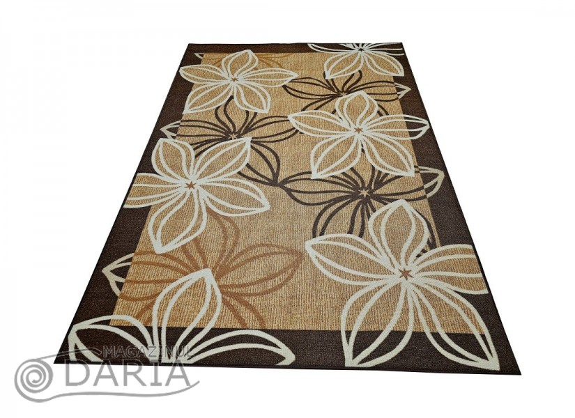 Covor tip mochetă ERIKA 8013 camel