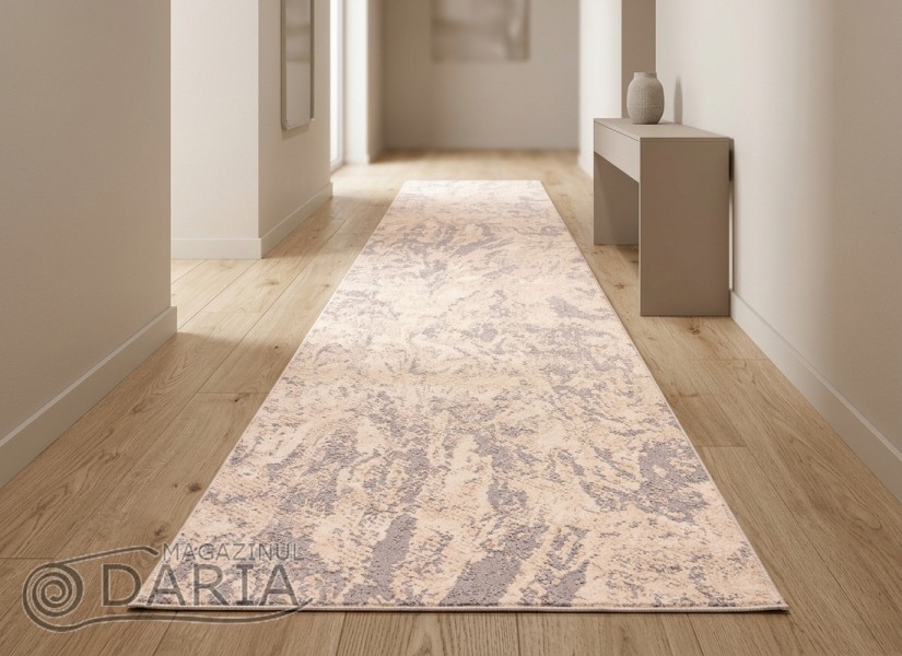 Traversă KAVITA 723 beige/d.grey