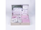 Lenjerie de pat ranforce Angola pink