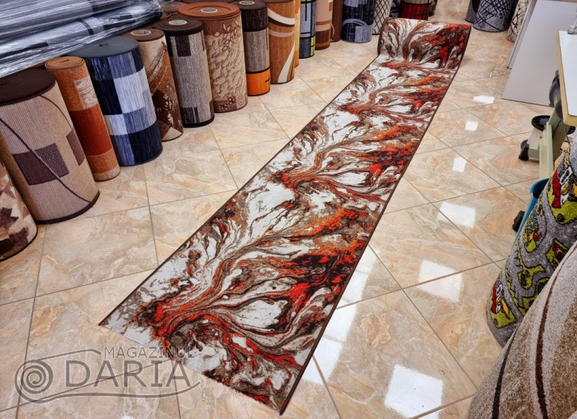Traverse mocheta ERIKA 8033 beige/orange