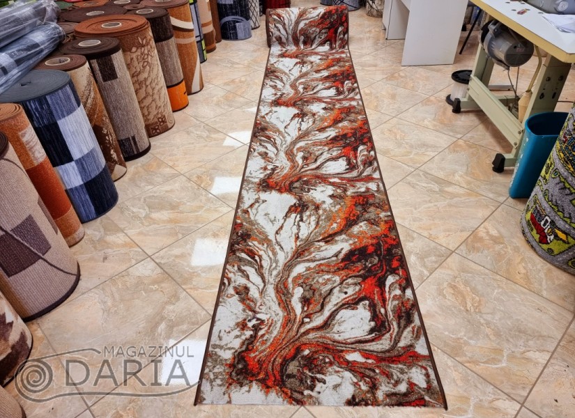 Traverse mocheta ERIKA 8033 beige/orange
