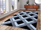 Covor 3D SHAGGY GRANDE 400 black