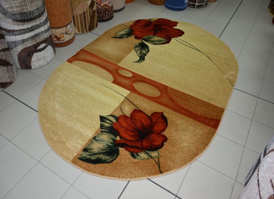 Covor Blue Stones 1791 BEIGE OVAL