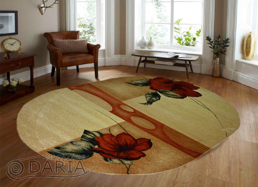 Covor Blue Stones 1791 BEIGE OVAL