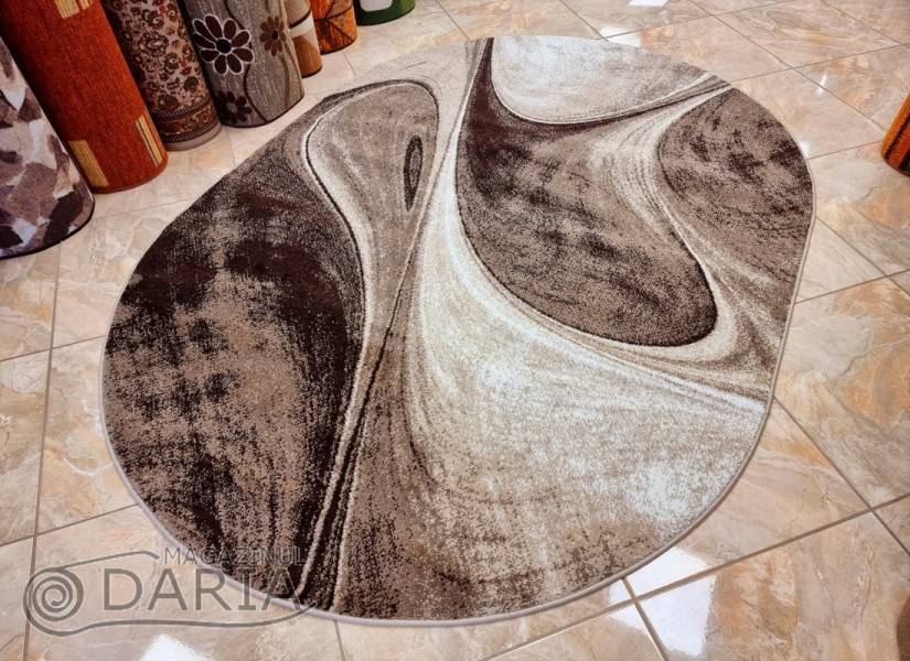Covor MAGNOLIA 097 d.beige/beige oval