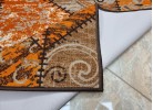 Covor tip mochetă ERIKA 8029 orange