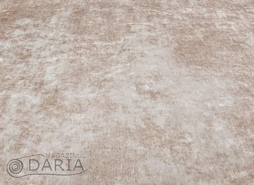 Covor tip mochetă REGAL 7001 beige rotund