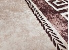 Covor tip mochetă REGAL 7001 beige rotund