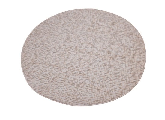 Covor tip mochetă COMFORT 3061 mink rotund