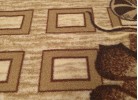 Covor tip mochetă ERIKA 8043 beige rotund