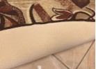 Covor tip mochetă ERIKA 8043 beige rotund