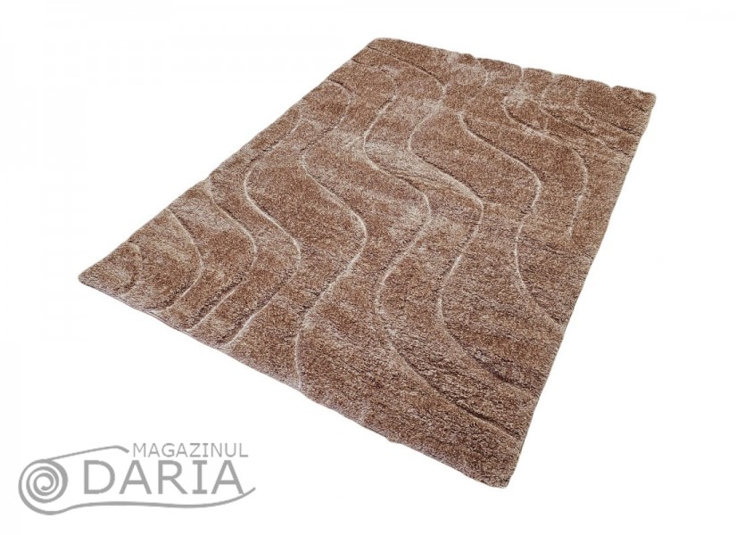 Covor 3D SHAGGY GRANDE 323 camel