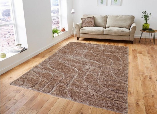 Covor 3D SHAGGY GRANDE 323 camel