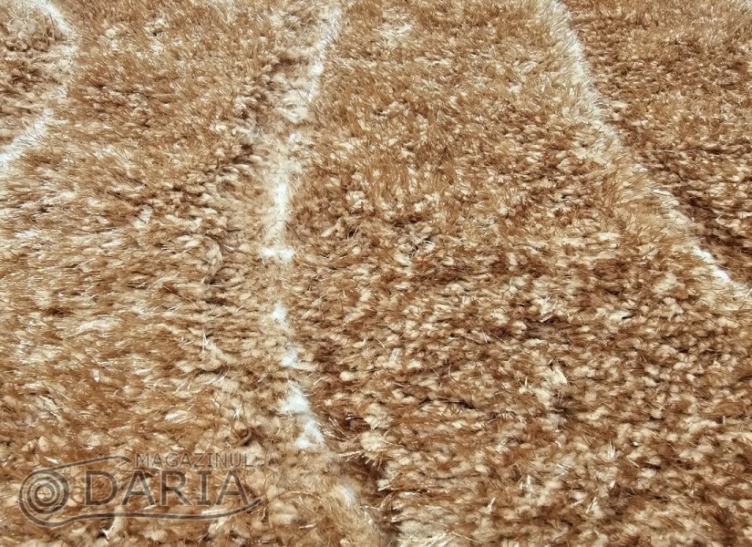 Covor 3D SHAGGY GRANDE 323 camel