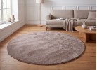 Covoare tip mocheta RELAX taupe rotund