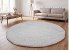 Covor 3D SHAGGY GRANDE white ROTUND