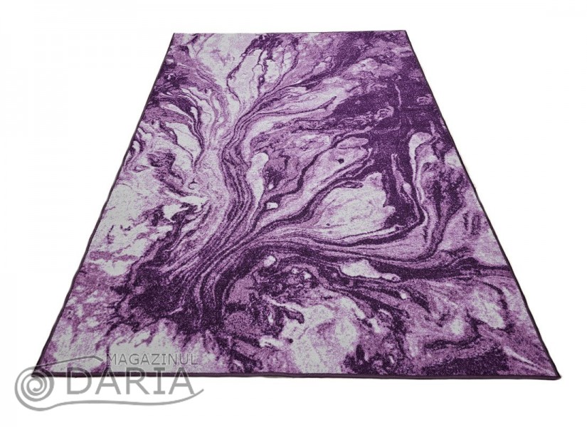 Covor tip mochetă ERIKA 8033 lila