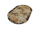 Covor tip mochetă ERIKA 8013 camel oval