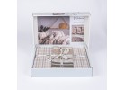 Lenjerie de pat ranforce Modena beige