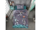 Lenjerie de pat ranforce Space anthracite