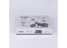 Lenjerie de pat ranforce Space anthracite