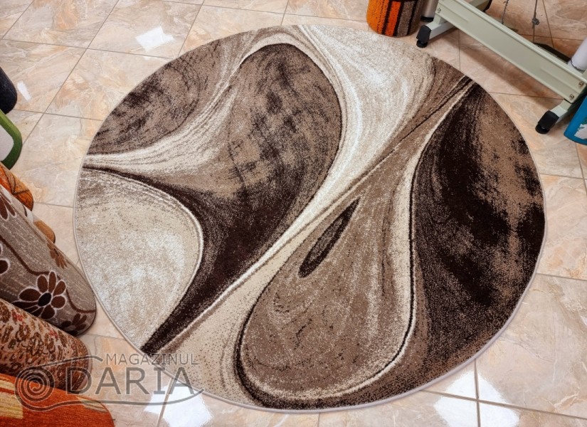 Covor MAGNOLIA 097 d.beige/beige rotund