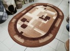 Covor mocheta 80 brown oval