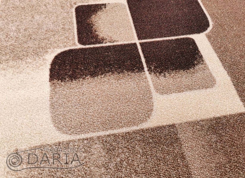 Covor mocheta 80 brown oval