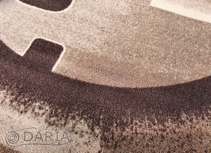 Covor mocheta 80 brown oval