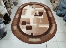 Covor mocheta 80 brown oval