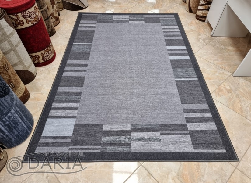 Covor tip mochetă ERIKA 8011 grey