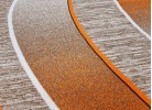 Covor tip mochetă ERIKA 8012 beige/orange