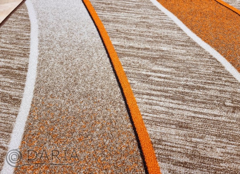 Covor tip mochetă ERIKA 8012 beige/orange
