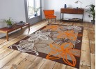 Covor tip mochetă ERIKA 8013 beige/orange