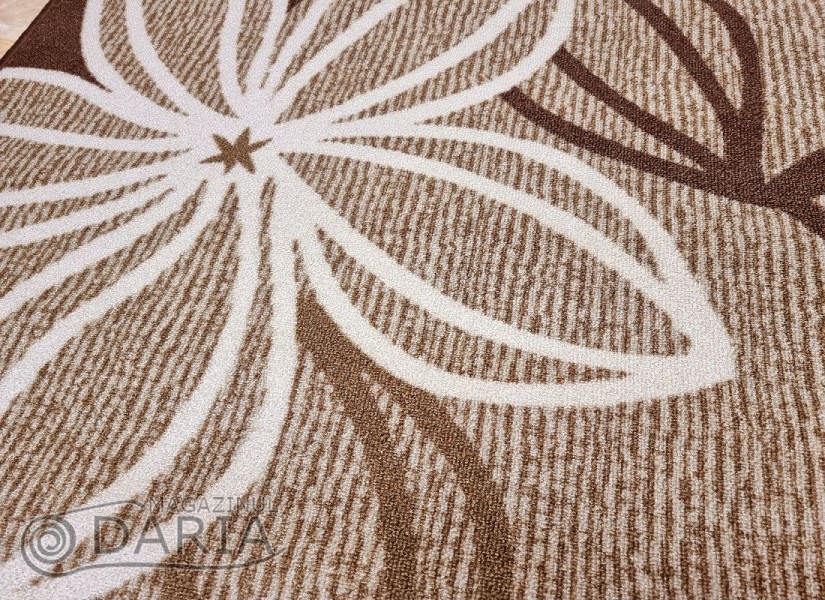 Covor tip mochetă ERIKA 8013 beige/orange
