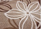 Covor tip mochetă ERIKA 8013 brown oval