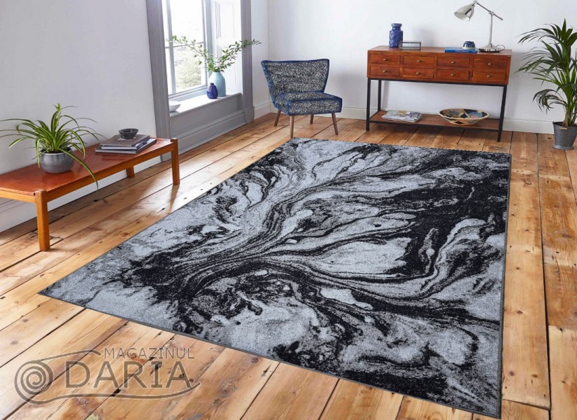 Covor tip mochetă ERIKA 8033 grey